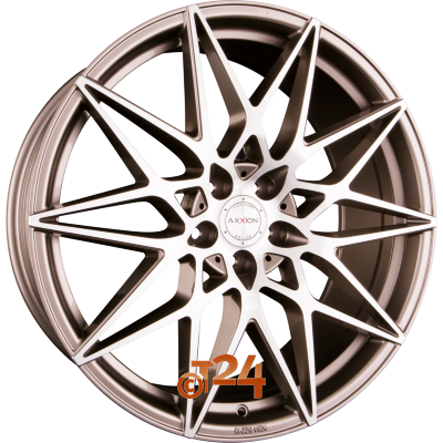 AXXION Velgen - AX9 COMPETITION Platin Grau Hochglanzpoliert  - 20 inch