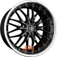 BARRACUDA Velgen - VOLTEC T6 Highgloss Black Inox Lip - 20 inch