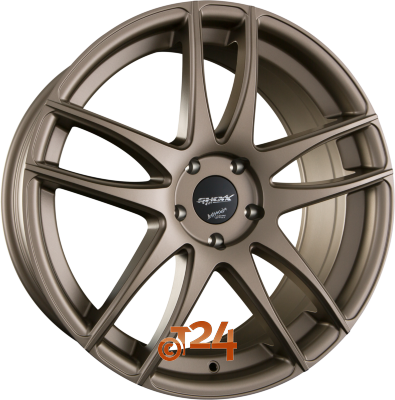 BARRACUDA Velgen - SHOXX Matt Bronze - 19 inch