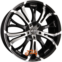 BARRACUDA Velgen - TZUNAMEE Matt Black Polished - 17 inch