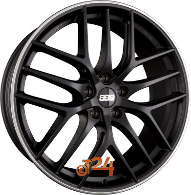BBS Velgen - CC-R Schwarz Seidenmatt - 19 inch