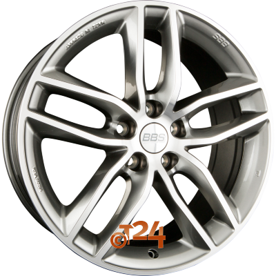 BBS Velgen - SX Platinum Silber Diamantgedraaid - 18 inch