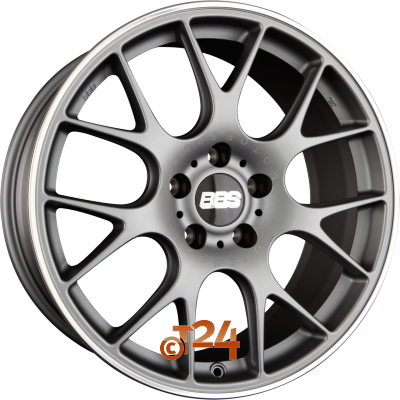 BBS Velgen - CH-R Titan Matt met RVS stootbescherming - 20 inch