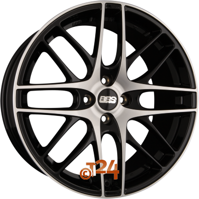 BBS Velgen - CS Schwarz Diamantgedraaid - 17 inch