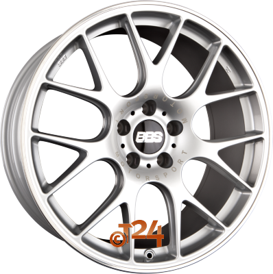 BBS Velgen - CH-R Brillantsilber met RVS stootbescherming - 19 inch
