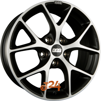 BBS Velgen - SR Vulcano Grau Diamantgedraaid - 17 inch