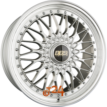 BBS Velgen - SUPER RS Wielnaaf Brillantsilber-Velgbed Diamantgedraaid - 20 inch