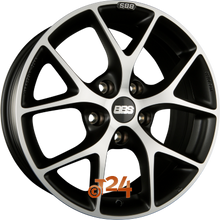 BBS Velgen - SR Vulcano Grau Diamantgedraaid - 17 inch