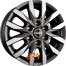 BORBET Velgen - CW6 Mistral Anthracite Glossy Polished - 17 inch