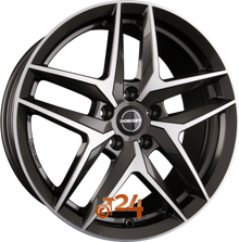 BORBET Velgen - Z Mistral Anthracite Glossy Polished - 18 inch