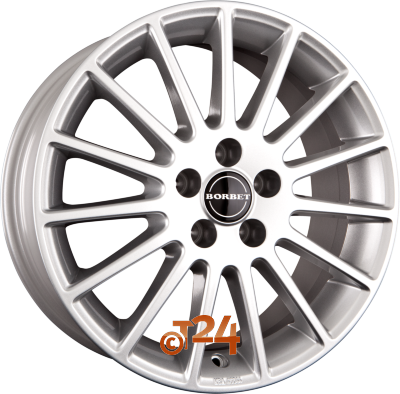 BORBET Velgen - LS Kristallsilber - 17 inch
