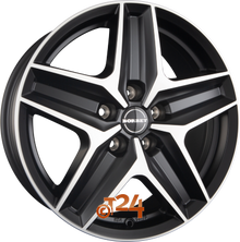 BORBET Velgen - CWZ Black Polished Matt - 18 inch