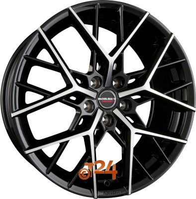 BORBET Velgen - BY Black Polished Glossy - 19 inch