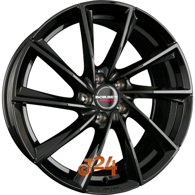 BORBET Velgen - VTX Black Glossy - 20 inch