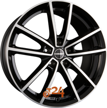 BORBET Velgen - W Black Polished Glossy - 18 inch