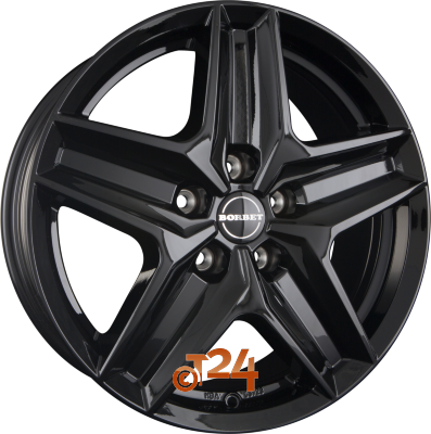 BORBET Velgen - CWZ Black Glossy - 18 inch