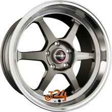 BORBET Velgen - DB8GT Graphite Rim Polished - 18 inch