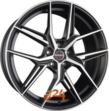 BORBET Velgen - QX Black Polished Matt - 19 inch