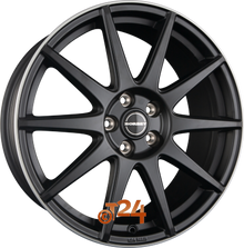 BORBET Velgen - GTX Black Matt Rim Silver - 19 inch