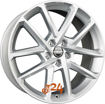 BORBET Velgen - N Crystal Silver - 16 inch