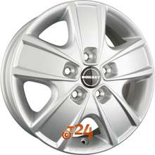 BORBET Velgen - CWG Crystral Silver - 16 inch