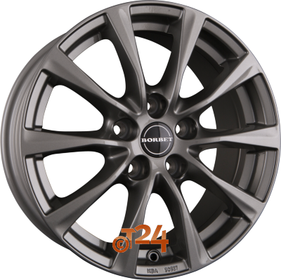 BORBET Velgen - RE Metal Grey - 17 inch