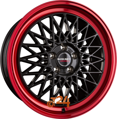 BORBET Velgen - B Black Rim Red - 18 inch