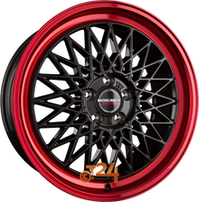 BORBET Velgen - B Black Rim Red - 18 inch
