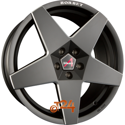 BORBET Velgen - A Black Matt - 20 inch