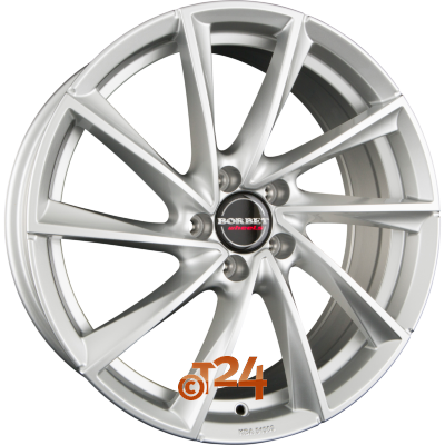 BORBET Velgen - VTX Brilliant Silver - 18 inch