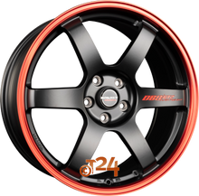 BORBET Velgen - DB8GT2 Black Matt Rim Red - 18 inch