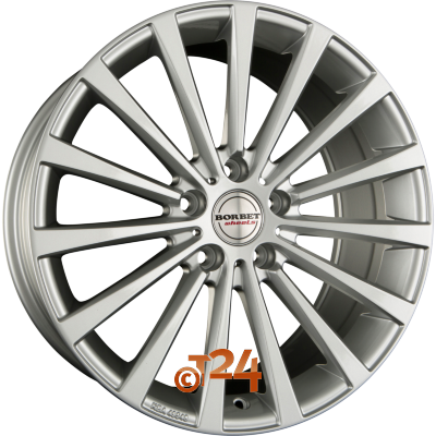 BORBET Velgen - BLX Brilliant Silver - 19 inch
