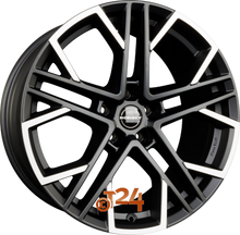 BORBET Velgen - XV Black Polished Matt - 19 inch