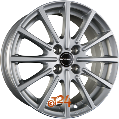 BORBET Velgen - BL4 Brilliant Silver - 15 inch