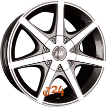 BORBET Velgen - CWE Mistral Anthracite Glossy Polished - 18 inch