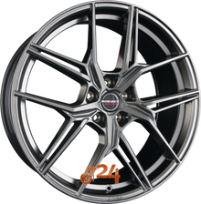 BORBET Velgen - QX Hyper Black Silver - 20 inch
