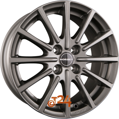 BORBET Velgen - BL4 Metal Grey - 16 inch