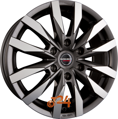 BORBET Velgen - CW6 Mistral Anthracite Glossy Polished - 18 inch