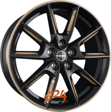 BORBET Velgen - LX Black Glossy Gold Spoke Rim - 19 inch