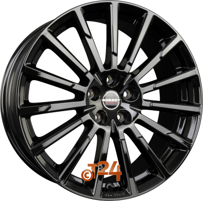 BORBET Velgen - BX15 Black Glossy - 18 inch