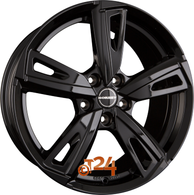 BORBET Velgen - BU1 Black Glossy - 16 inch