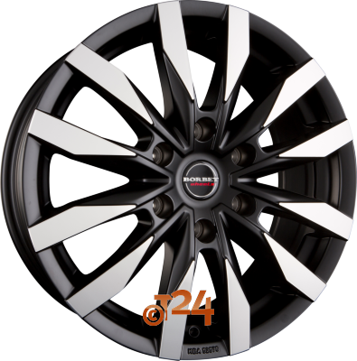 BORBET Velgen - CW6 Black Polished Matt - 18 inch