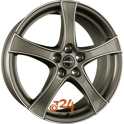 BORBET Velgen - F2 Graphite Polished - 18 inch