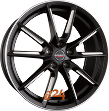BORBET Velgen - LX Black Matt Spoke Rim Polished - 20 inch