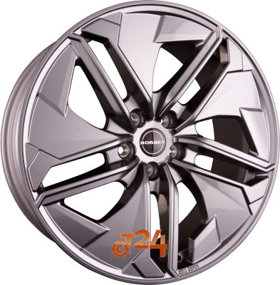 BORBET Velgen - TX Metal Grey Glossy - 20 inch