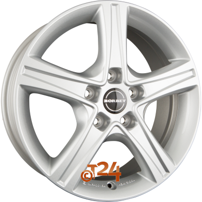 BORBET Velgen - CWD Crystal Silver - 16 inch