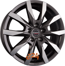 BORBET Velgen - CW5 Mistral Anthracite Glossy Polished - 16 inch