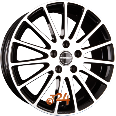 BORBET Velgen - LS Schwarz Poliert - 18 inch