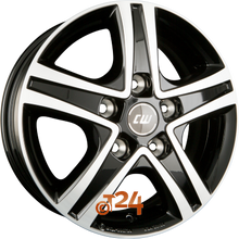 BORBET Velgen - CWD Black Glossy Polished - 16 inch