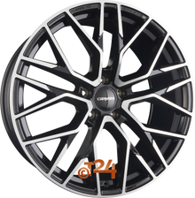 CARMANI Velgen - CA20 LUDWIG Black Polish  - 16 inch